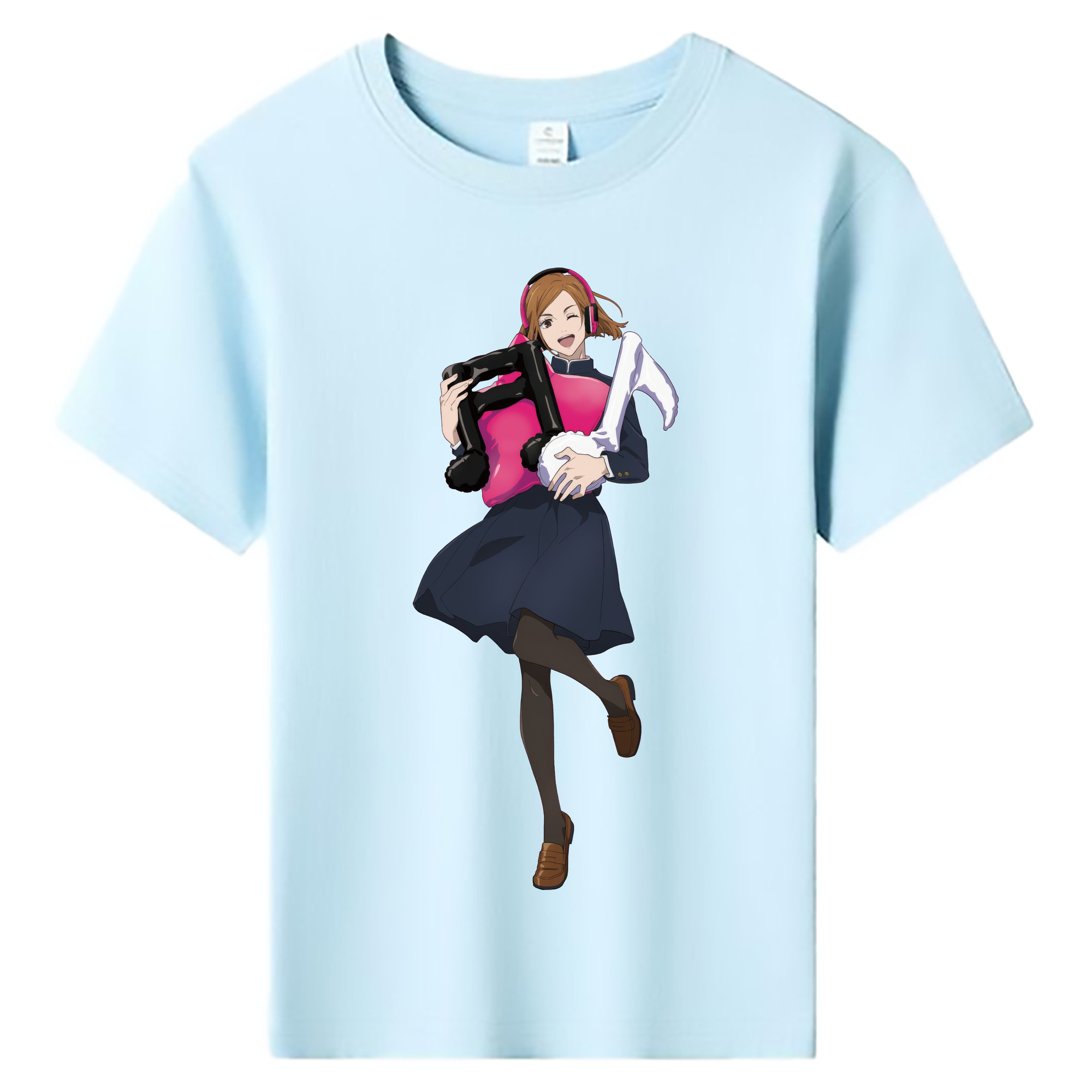 （画像用） 呪術廻戦 Jujutsu Kaisen 綿100％キッズTシャツ（フロントプリント）